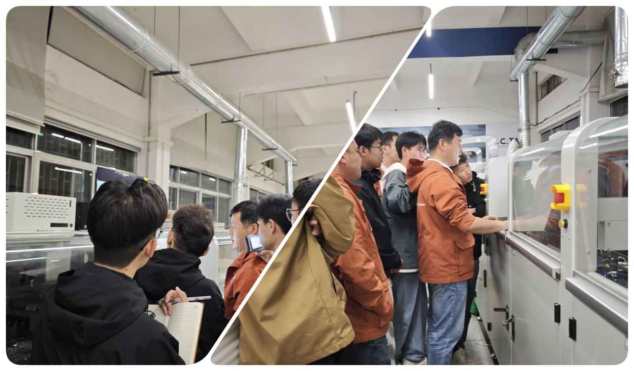 Insinyur TIK Menerima Pelatihan Penyolderan Gelombang Selektif