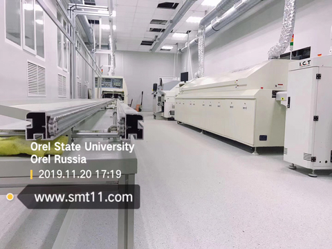 Oven Reflow Nitrogen PCB SMT 10 Zona