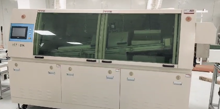 Mesin solder gelombang TIK