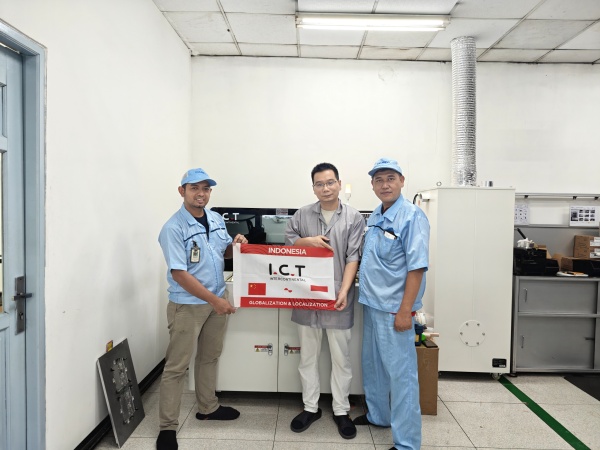 Dukungan global TIK untuk EMS dengan mesin depaneling di Indonesia