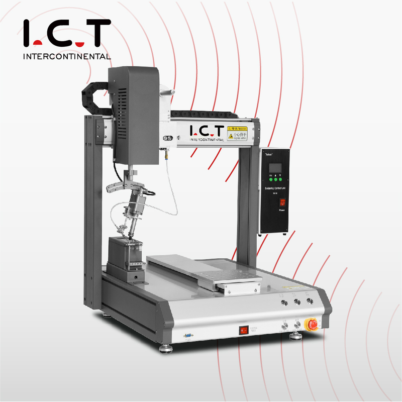 TIK-SR530 |Stasiun Robot Penyolderan Laser xyz Otomatis Desktop Untuk Modul Pv