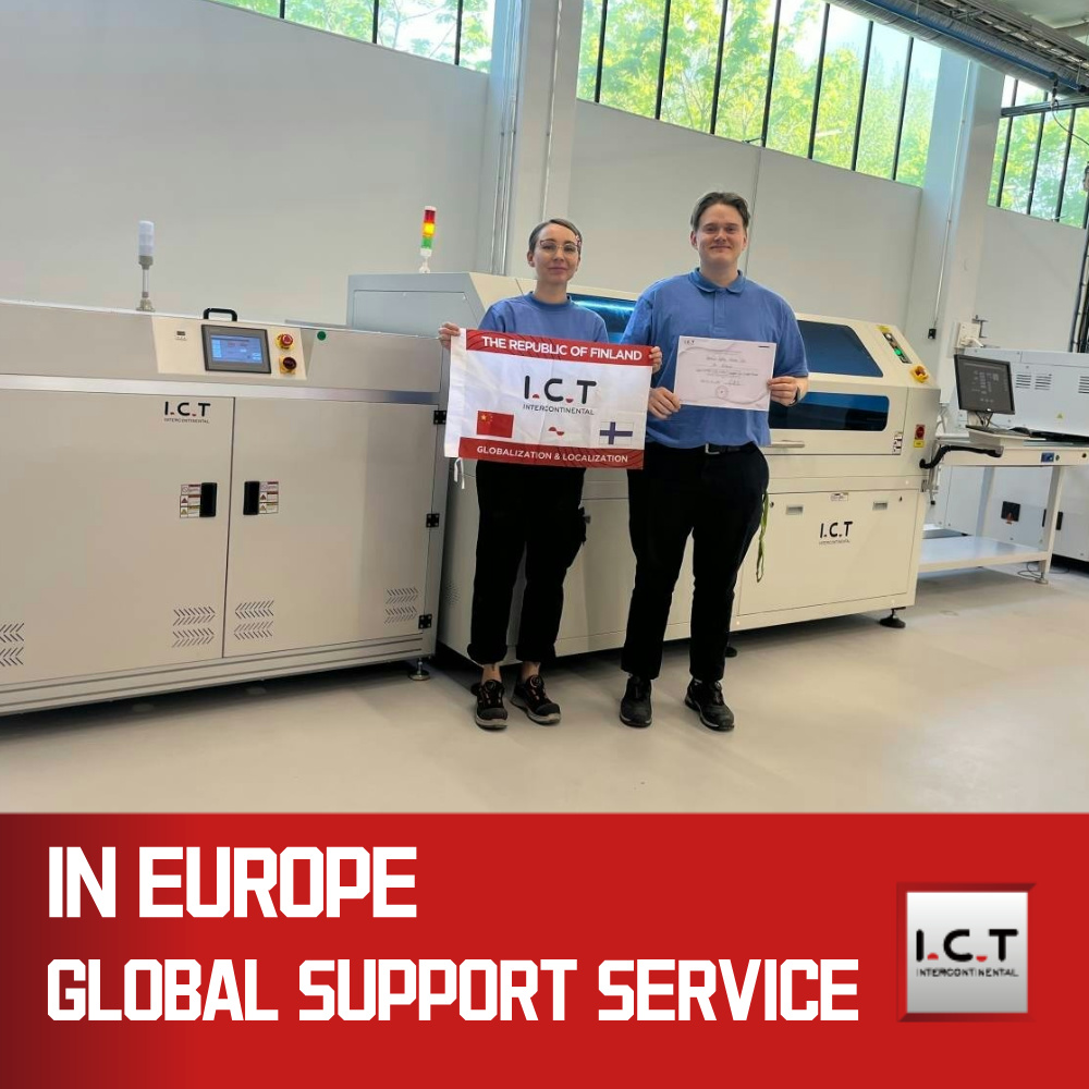  Mesin Printer Stensil PCB Otomatis ICT-1500丨SMT