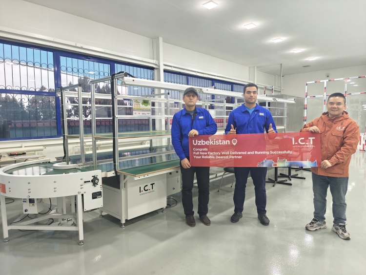 Mesin Belt Cornering ICT di Uzbekistan