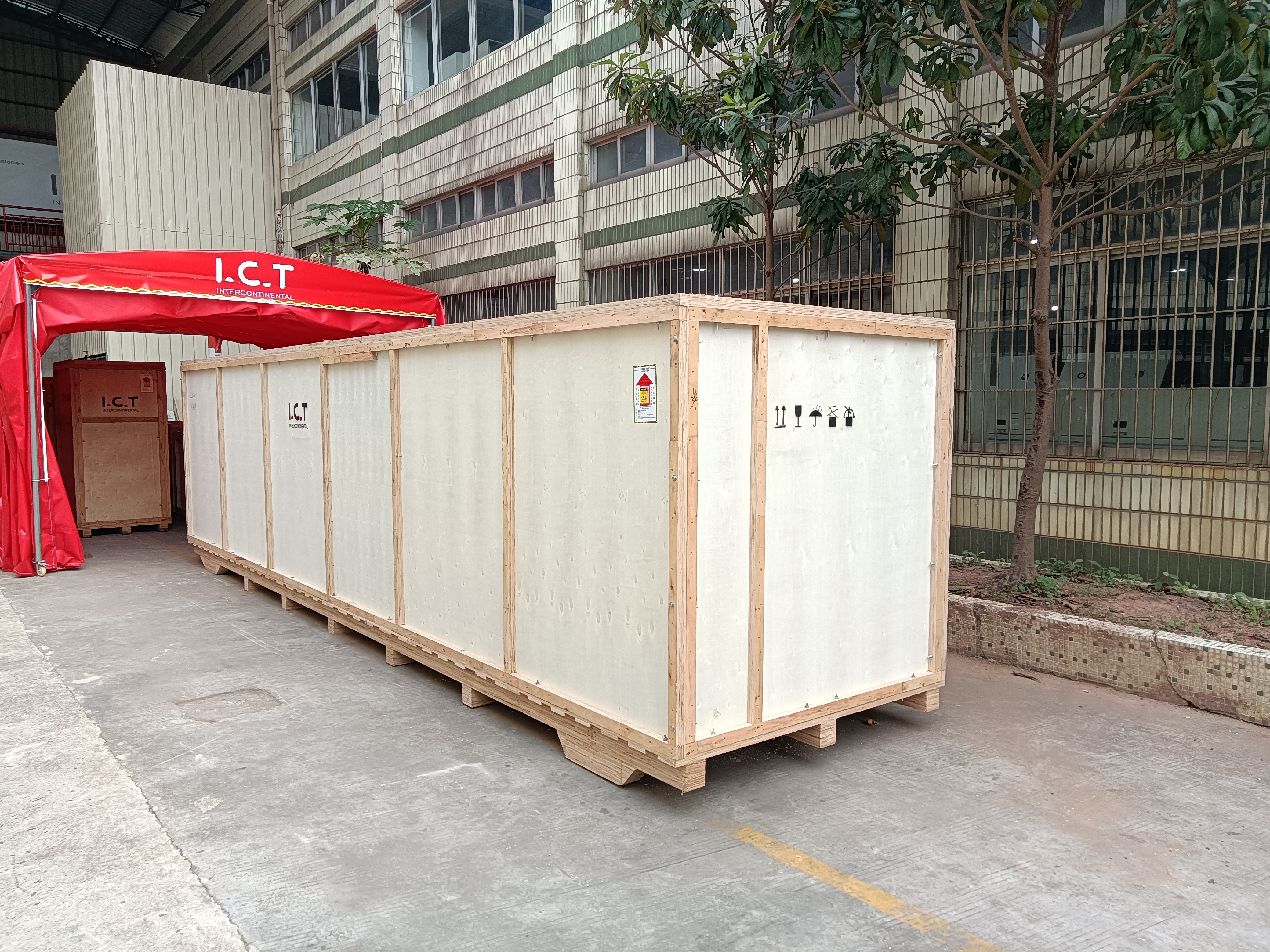 ICT Lyra 933N Nitrogen Reflow Oven Dikirim ke Brazil.jpg