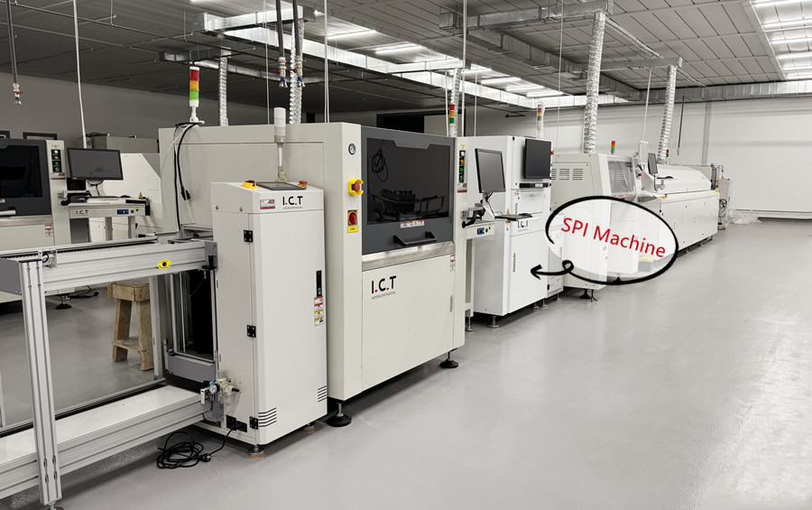 Sepenuhnya SMT Production Line dengan SPI