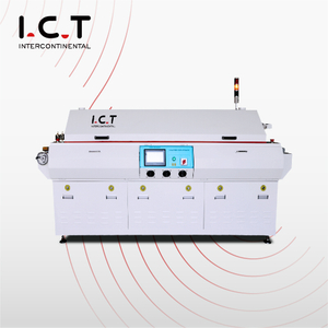 TIK-T8 |Oven Konveksi Reflow Listrik 8 Baki Udara Panas dengan Kualitas Tinggi