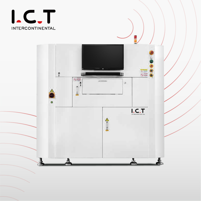 Mesin Inspeksi Spi Pasta Solder 3d ICT-S400 di Smt
