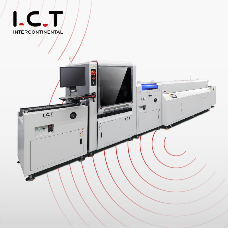 Pemotong penggilingan ICT丨PCB mesin cnc Lapisan konformal timah 3,175mm