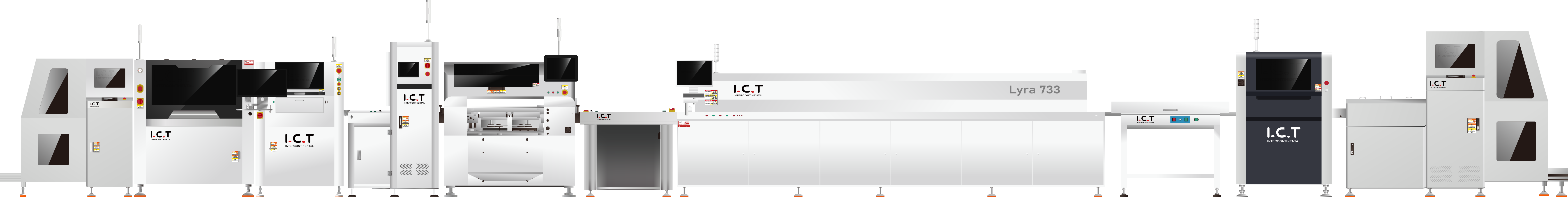 Jalur SMT TIK+AOI +SPI