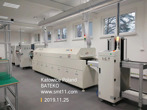 JUKI Beberapa Lini Produksi LED SMT
