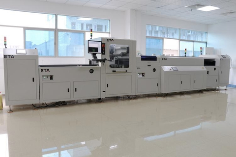TIK |Fleksibilitas SMT PCBA Conformal Coating Line Selektif Double Digital untuk PCB