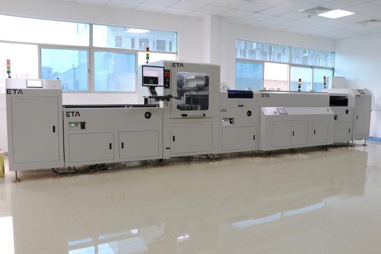 TIK |Fleksibilitas SMT PCBA Conformal Coating Line Selektif Double Digital untuk PCB