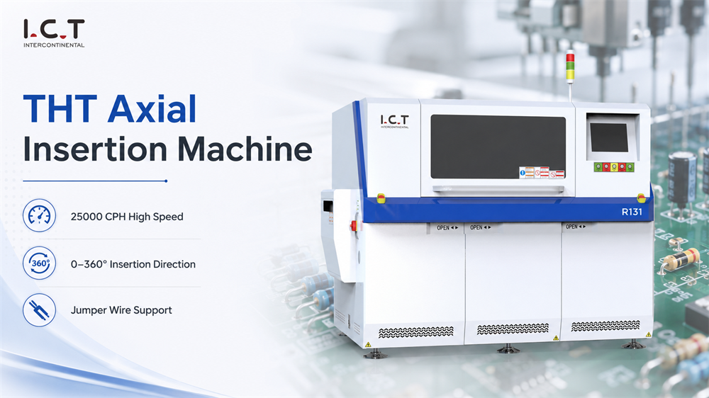 I.C.T THT Axial Insertion Machine Mesin Penyisipan Aksial ICT THT
