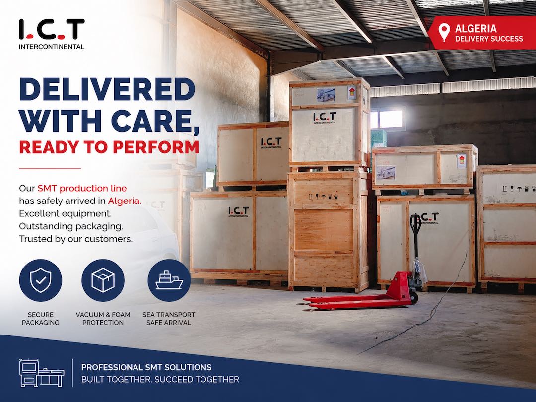 Peralatan ICT SMT Tiba dengan Selamat di Situs Pelanggan Aljazair.jpg