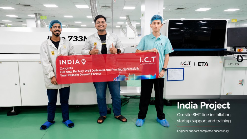 Insinyur ICT Menyelesaikan Instalasi Jalur SMT dan Dukungan Pelatihan di India.jpg