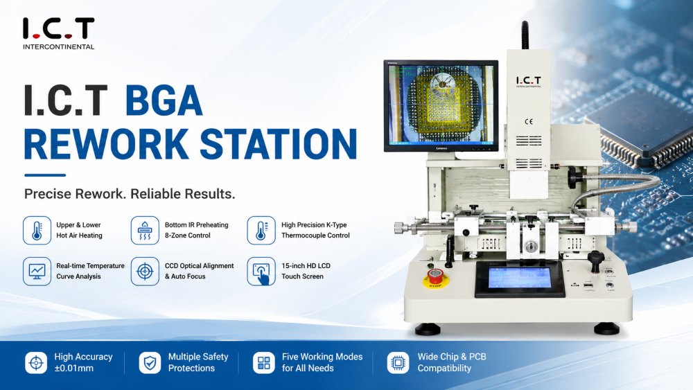 Stasiun Pengerjaan Ulang BGA ICT