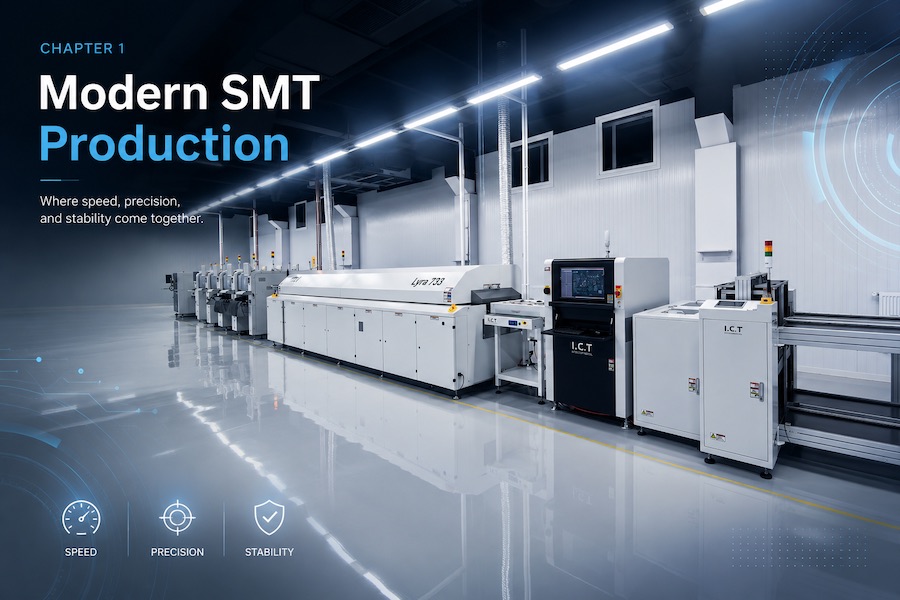 2-01 1. Mengapa Mesin Pengambil dan Tempat SMT Penting dalam Perakitan PCB Modern